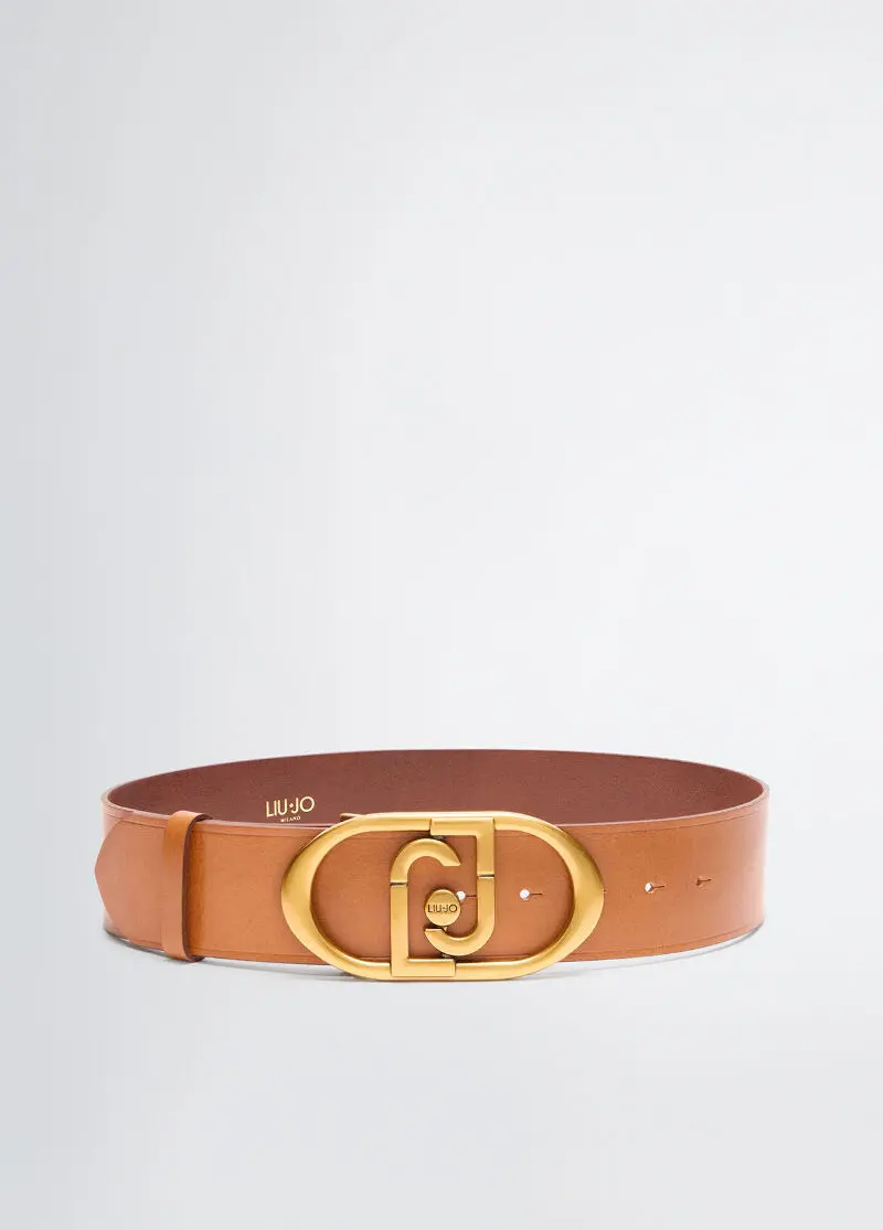 Кожаный ремень-бюстье