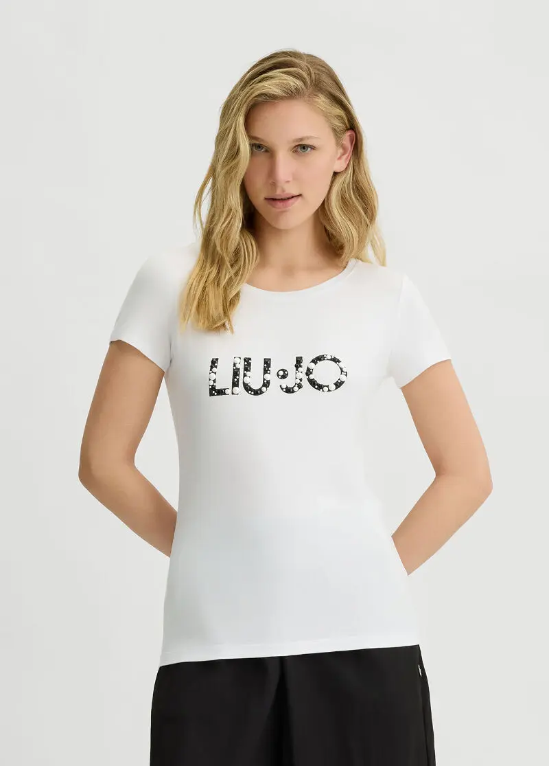 Футболка Liu Jo Better с логотипом