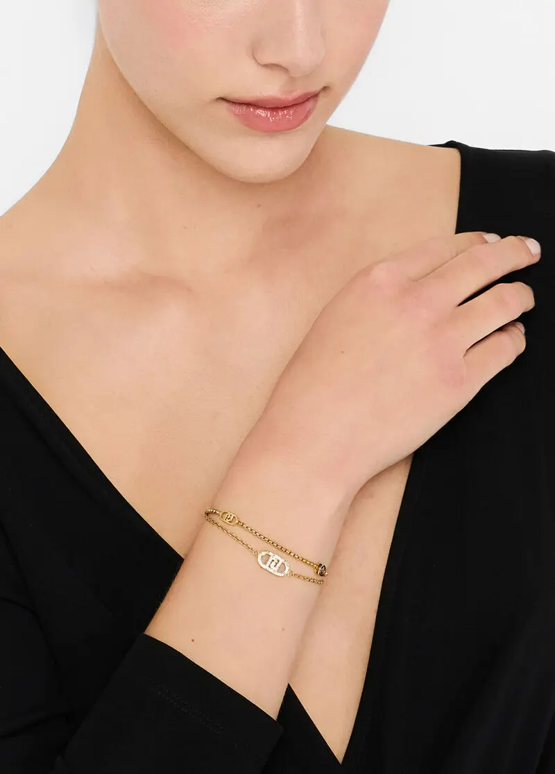 Браслет с логотипом-монограммой